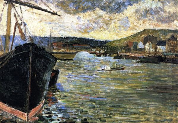 The Seine at Rouen - view 1