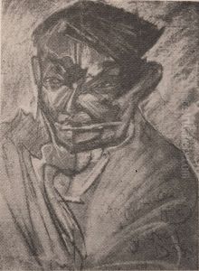 Portret Stefana Jaracza by Stanislaw Ignacy Witkiewicz (Witkacy)