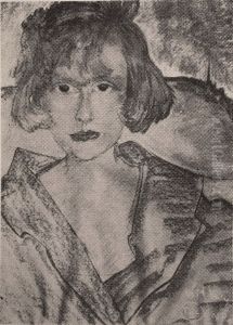 Portrait of Maria Malanowicz-Niedzielska Portrait of Maria Malanowicz-Niedzielska