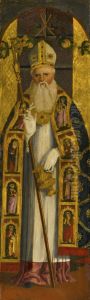 Saint Prosdocimus of Padua by Master of the San Niccolo Altarpiece
