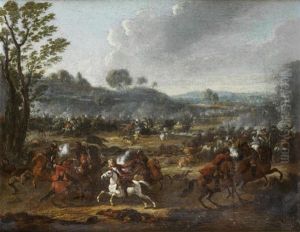 Cavalry skirmish Cavalry skirmish