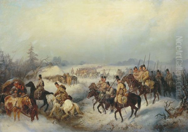 Cossacks on the march - view 1