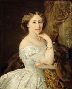 La comtesse de La Bedoyere by Paul-Jacques-Aime Baudry
