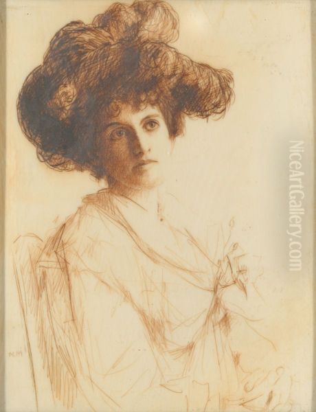 Portrait of lady - view 1