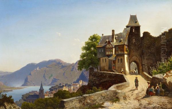 Landschaft bei Cochem an der Mosel - view 1