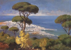 Vue De Beyrouth. by Moustafa Farroukh
