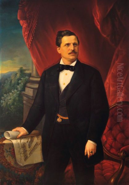 Portrait of Johann Weitzer - view 1