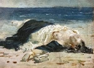 Woman on a beach Woman on a beach