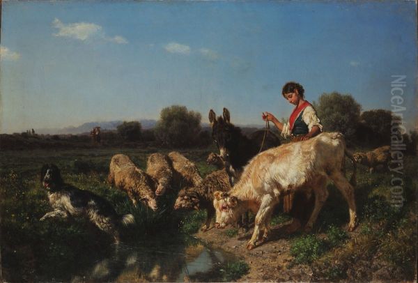 At the watering hole - view 1