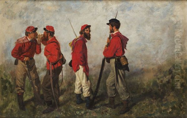 A group of Garibaldians - view 1