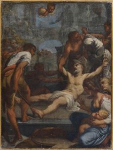 Martyre De Saint Andre, Esquisse by Domenico Maria Canuti