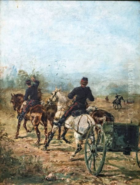 Le Bosc, artillery battery - view 1