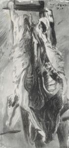 Geschlachtetes Schwein