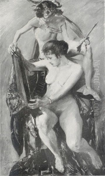 Venus und Amor vor dem Spiegel - view 1