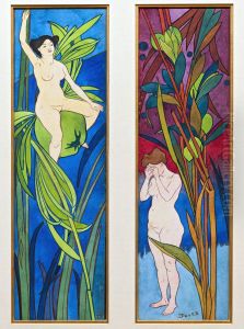 Flowers and Fruits by Georges de Feure