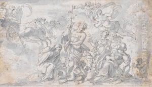 Feast Of Gods by Domenico Maria Canuti