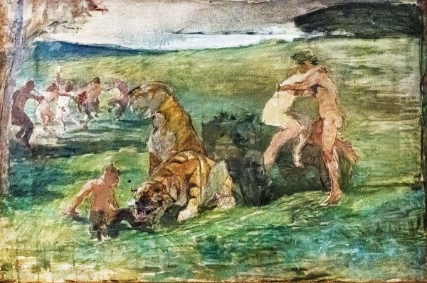 Allegory - The spring of life - view 1