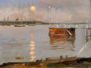 In Jetty in the Moonlight