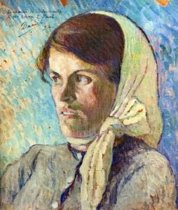 Tete de jeune femme by George-Daniel de Monfreid