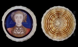 Portrait miniature of Anne of Cleves (1515-1557) by Hans Holbein the Younger