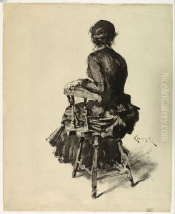 Woman Seated by William Merritt Chase
