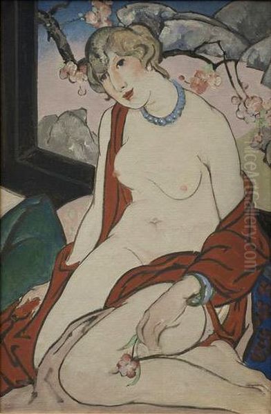 Woman before Landscape - view 1