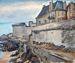 Les remparts de Saint-Malo by Othon Friesz