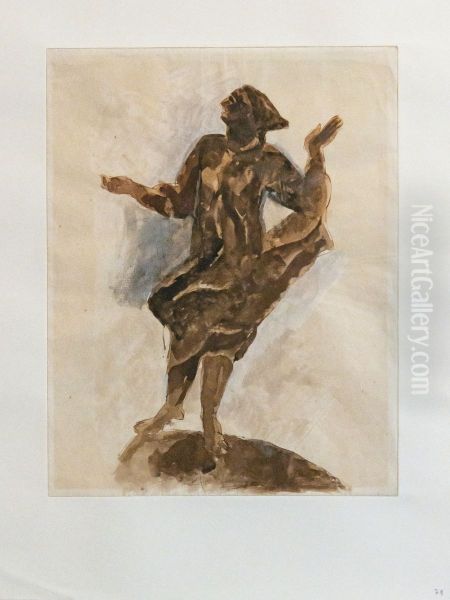 Femme en marche - view 1