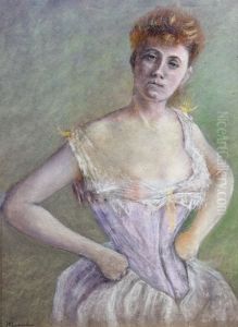 Untitled (Angry Prostitute) by Charles Maurin