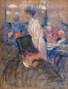 Au Cafe by Louis Valtat