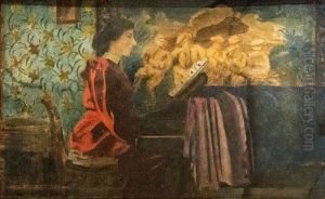 Mme Vallotton au piano by Felix Vallotton