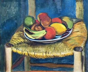 Still life with stool by Andre Utter