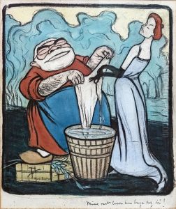 Better to wash your clothes at home! by Leonetto Cappiello