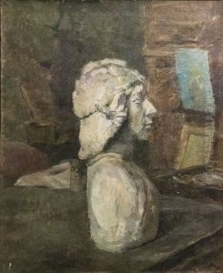 Etude d'apres le platre by Henri De Toulouse-Lautrec