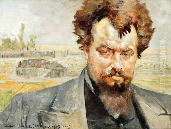 Portrait of Jan Kasprowicz - view 1