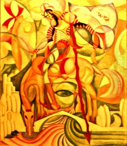 D. Quixote by Amadeo De Souza Cardoso