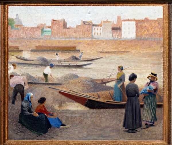 Autour des pecheurs de sable(etude pour le foyer du theatre du Capitole) - view 1