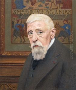Autoportrait age by Henri Rachou