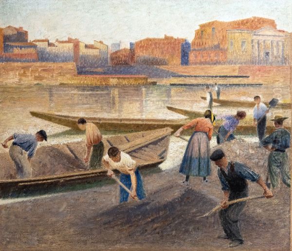 Sand unloading - view 1