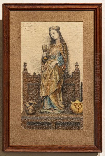 Composition with Saint Barbara - view 1