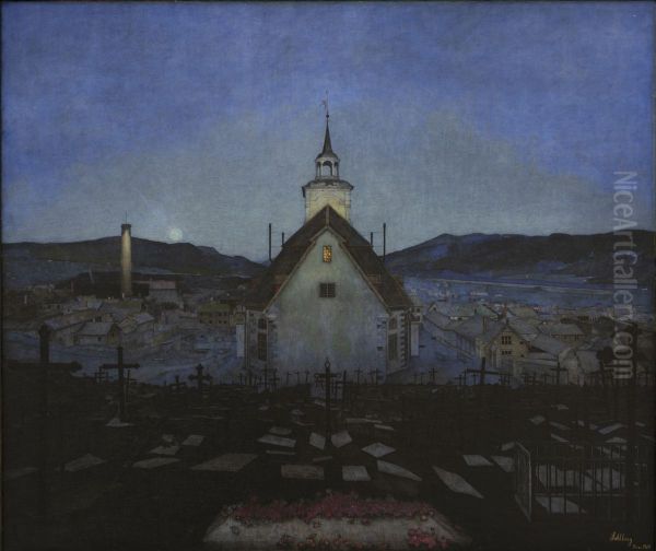 Natt (Roros kirke) - view 1
