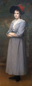 Full-length portrait of Clemence Yarz