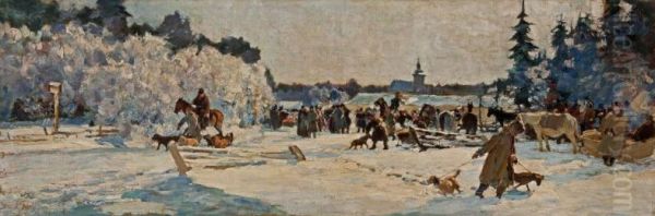 Before the Hunt in Rytwiany - view 1