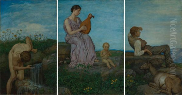 Triptychon: die Quelle - view 1