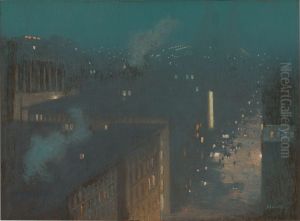 Nocturne (Nocturne: Queensboro Bridge) by J. Alden Weir