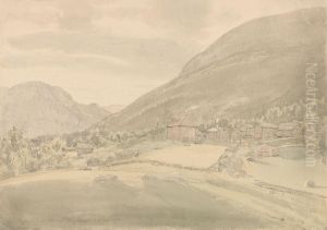 Tinn prestegard by Johan Wilhelm Ludwig Dahl