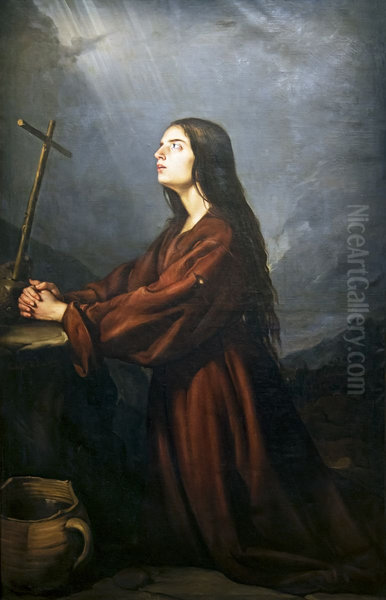 The Madeleine in prayer - view 1