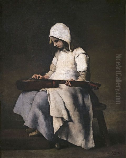 The girl with the guitar - view 1
