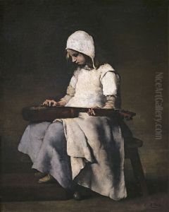 The girl with the guitar
