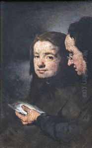Reading the Bible by Augustin Theodule Ribot